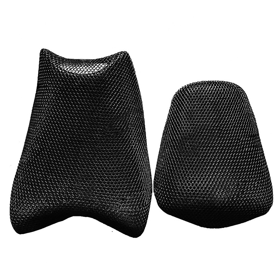 originalBreathable 3D Motorcycle Seat Cushion Pad Mesh Fabric Sun