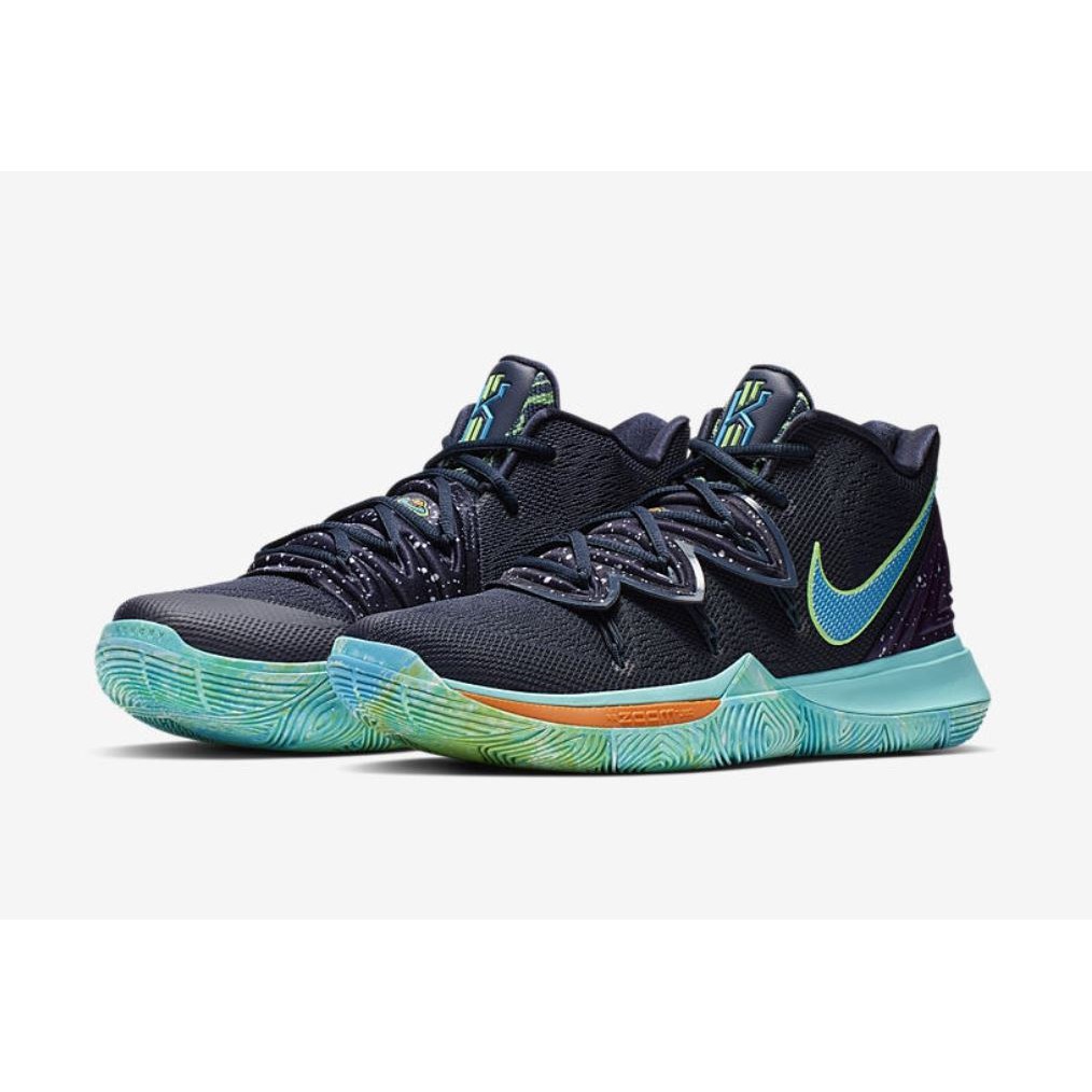 Nike Kyrie 5 Black Metallic Gold ITA Native Sports