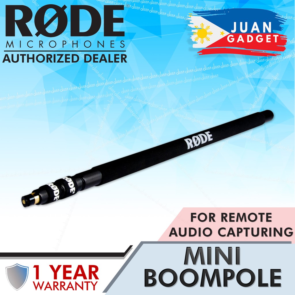 Rode Mini Boompole Compact Microphone Boom Pole for Remote Audio