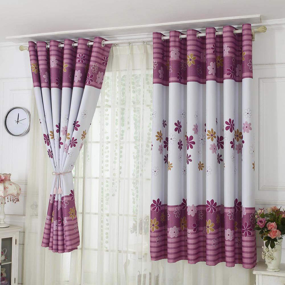 Air Balloon Tower Pattern Blackout Curtains For Window Blinds