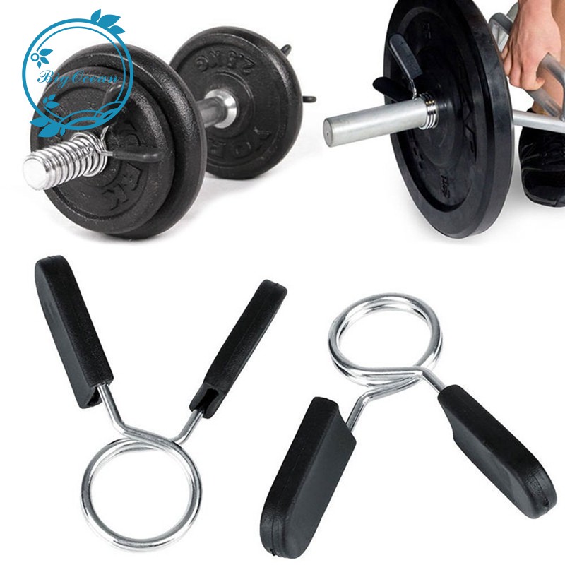 dumbbells and barbells