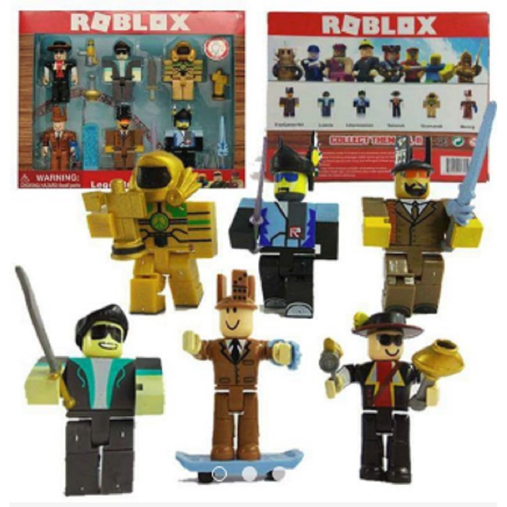 Roblox Legends 6 Pack Action Figures Shopee Philippines - roblox legends of roblox 6 pack set brand new 1921280555