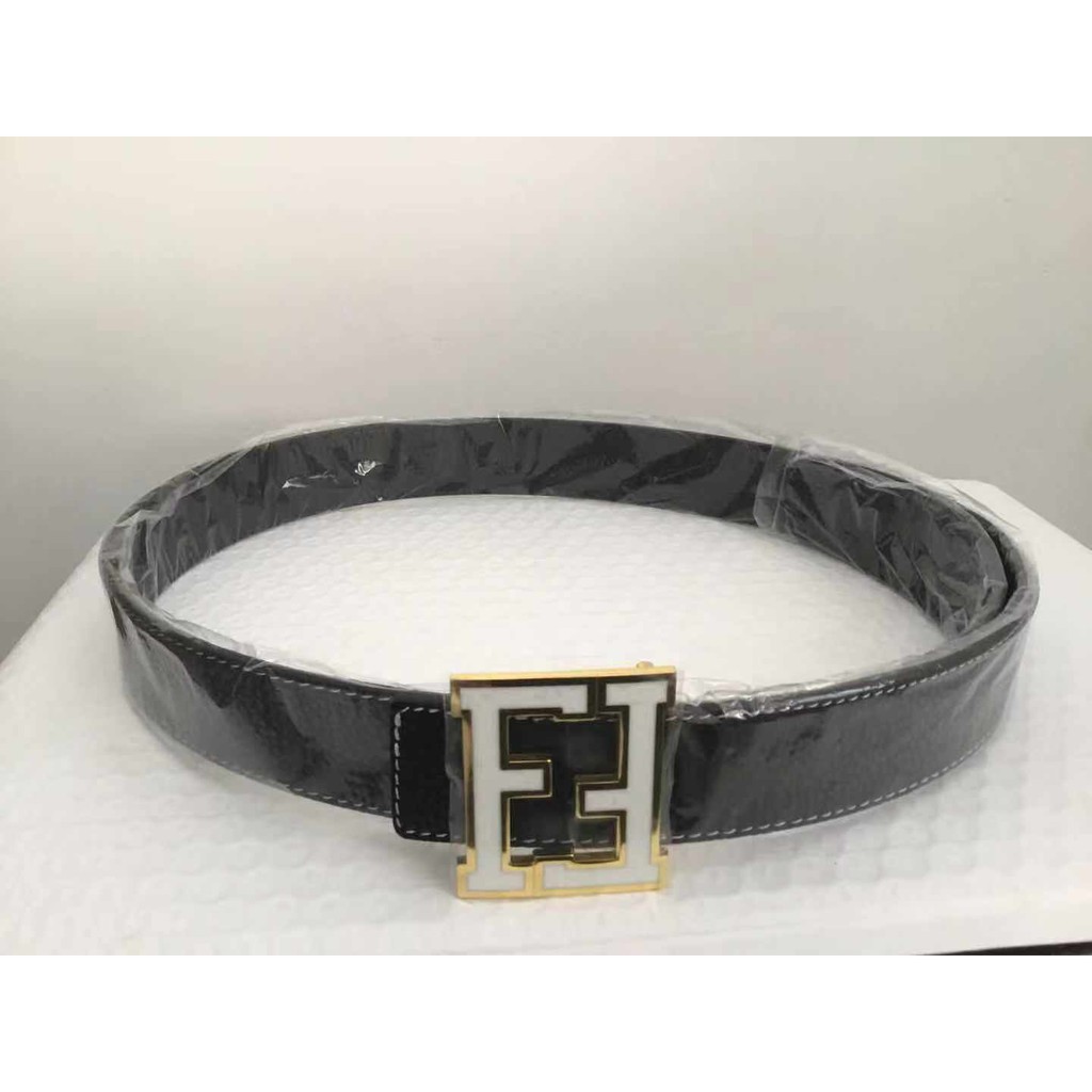 gold fendi belt