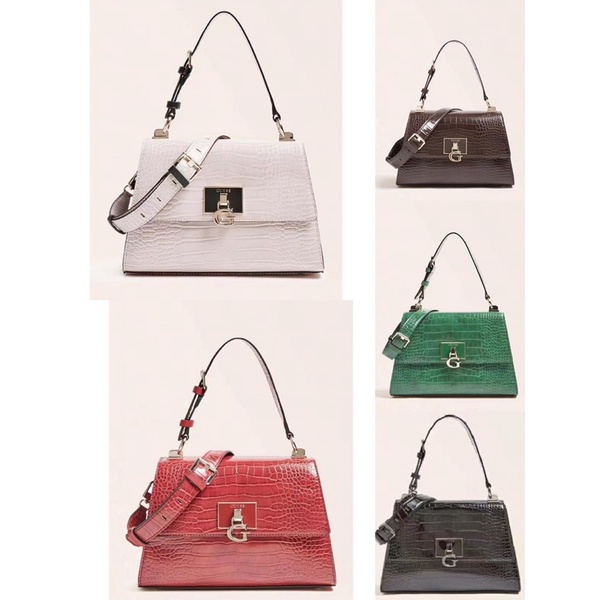 GUESS STEPHI TOP HANDLE FLAP BAG Shopee Philippines