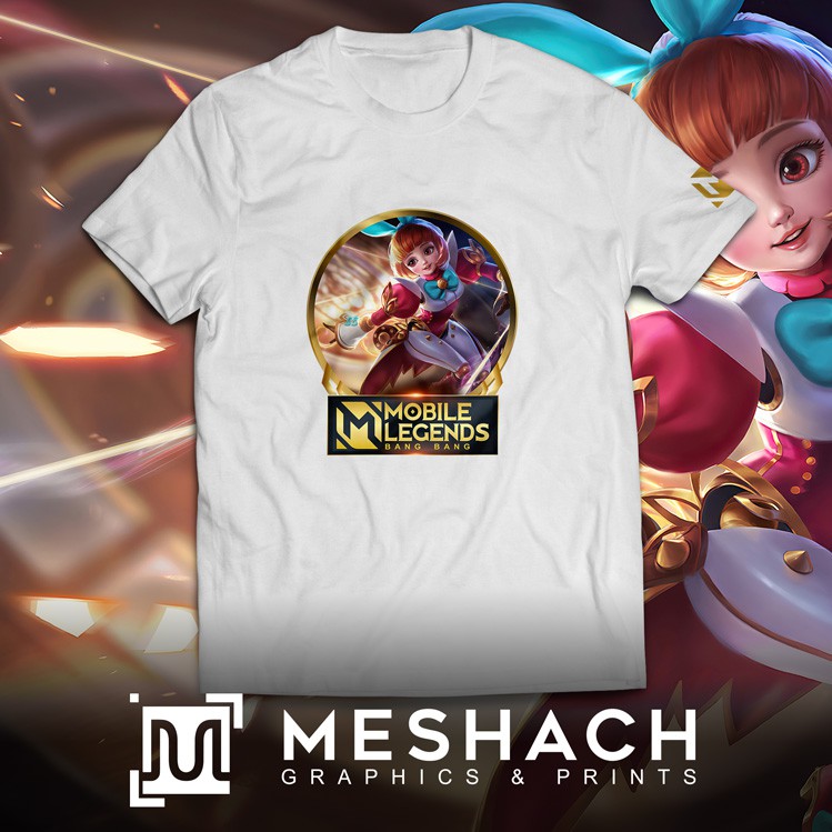 Angela New Mobile Legends Logo T Shirt Shopee Philippines