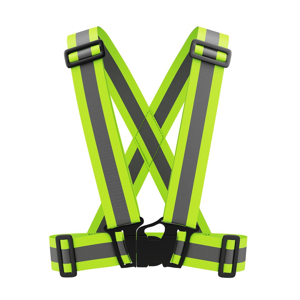 Reflective Adjustable Safety Security High Visibility Vest Gear Stripes