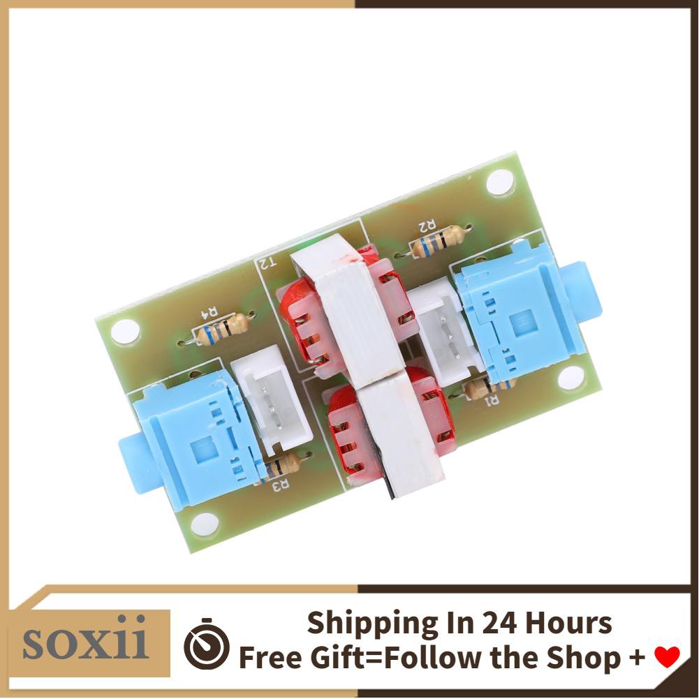 Soxii Stereo Audio Isolator Module Common Ground Anti-Interference Sign ...