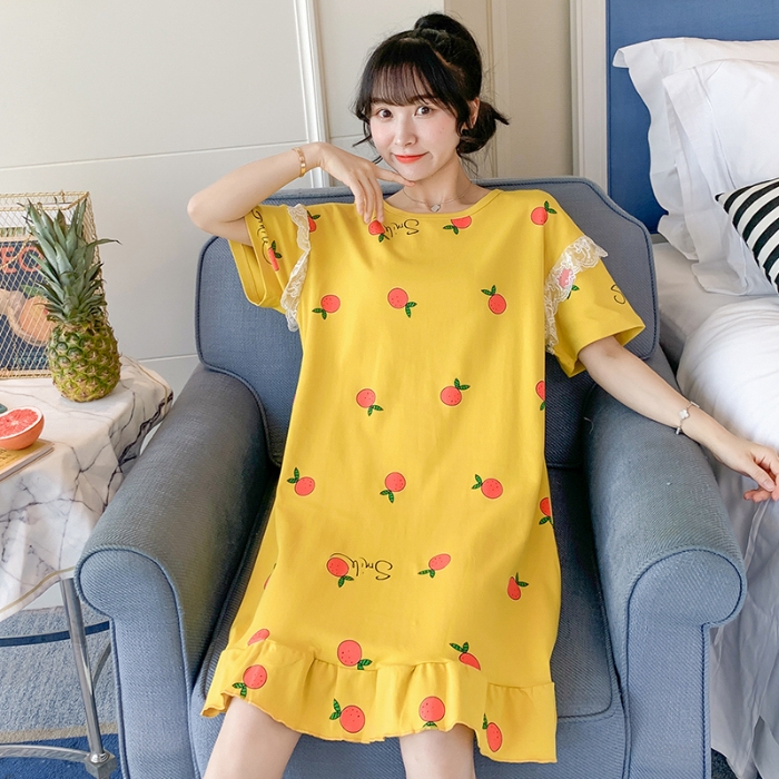 sleeping dress cotton