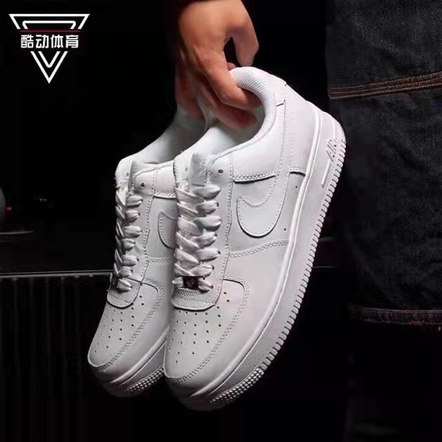 Women's Nikee AirForce1 Leather Low Cut Shoes With Heels Height of the Ladie's | Shopee Philippines
