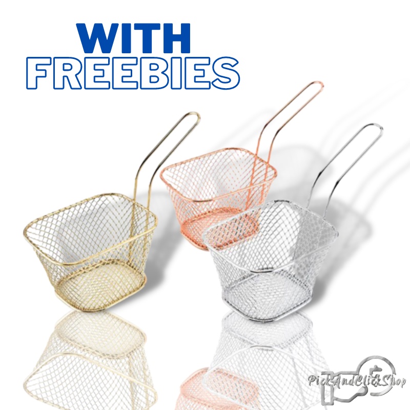 Basket Mini Frying Basket Mesh Kitchen Strainer Basket Oil Strainer