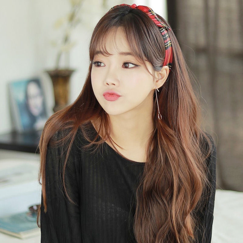 Rambut Palsu Wanita Rambut Kerinting Panjang Gelombang Rambut Palsu Wanita Rambut Kerinting Panjang Gelombang