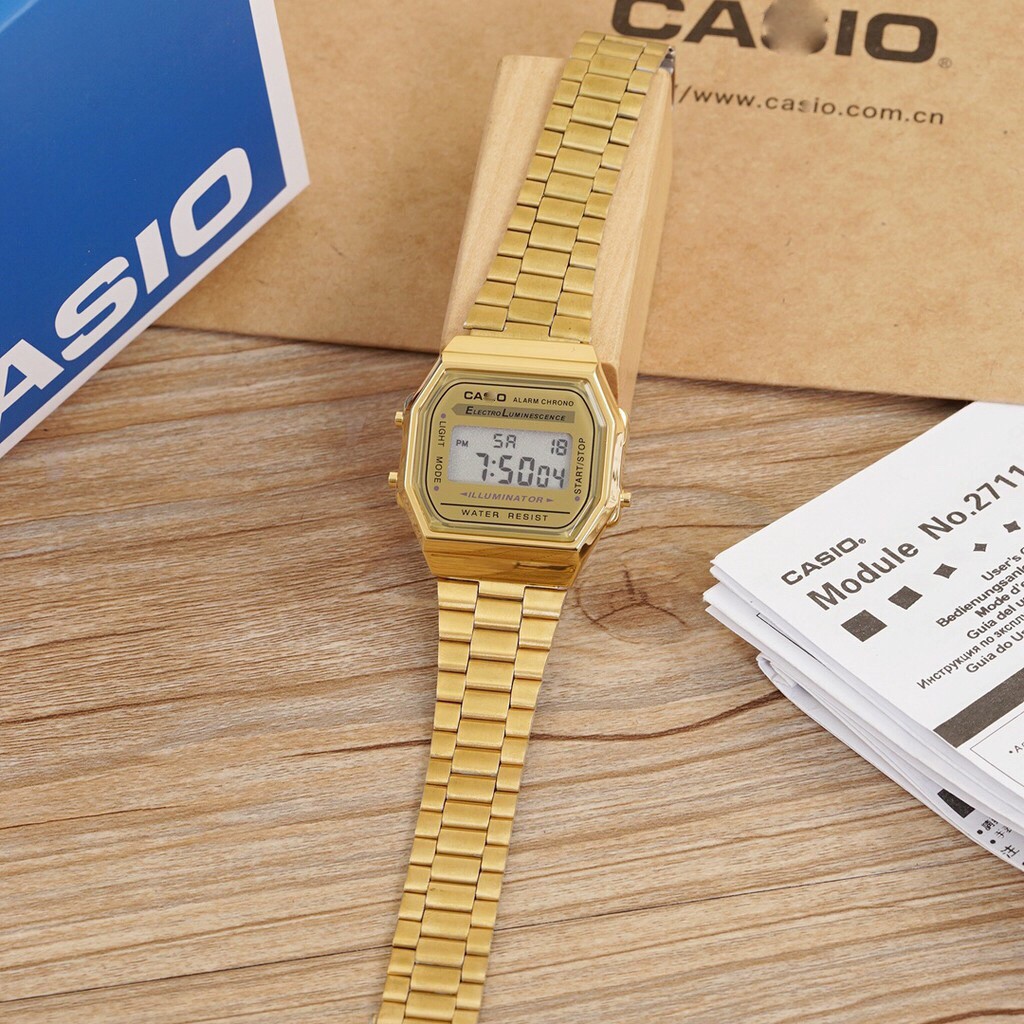 casio a168 dimensions