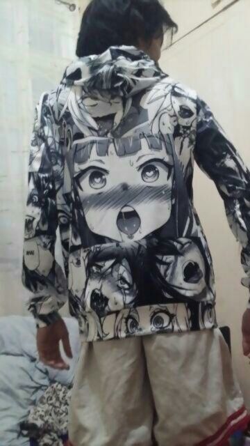 ahegao hoodie shopee