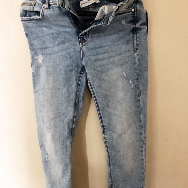 high waist regular jeans