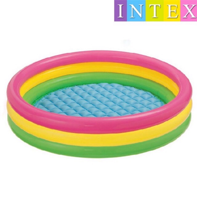 3 ring inflatable pool