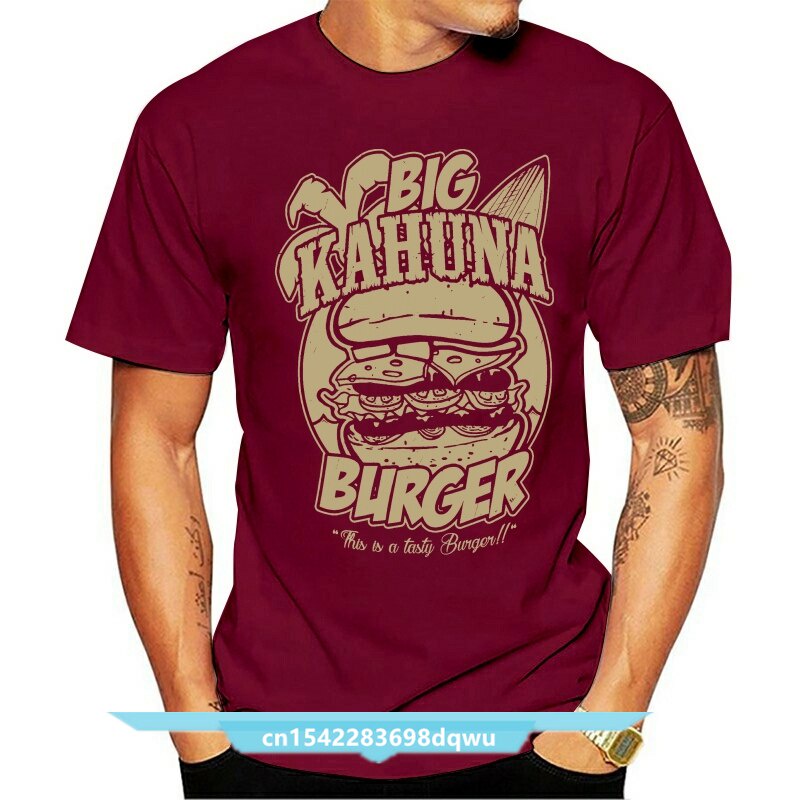 Big Kahuna Burger M2 Tops Tee T Shirt Jules Winnfield Tarantino Pulp Fiction Movie New Trends Tops T-Shirt #7