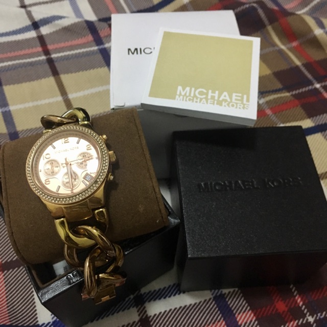 mk rose gold watch price