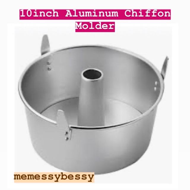 10inch Aluminum Chiffon Tube Pan Shopee Philippines