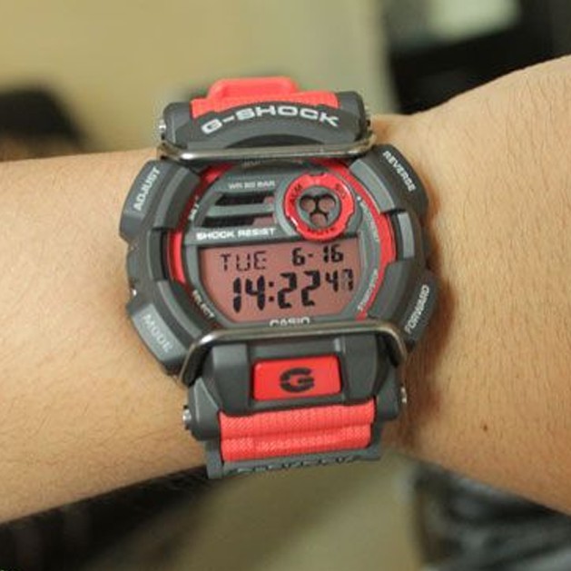 CASIO G-SHOCK GD-400-4DR レッド 【人気No.1】 3640円引き www