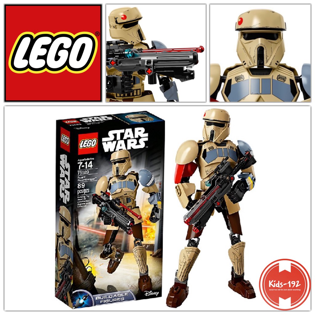lego star wars buildable figures stormtrooper