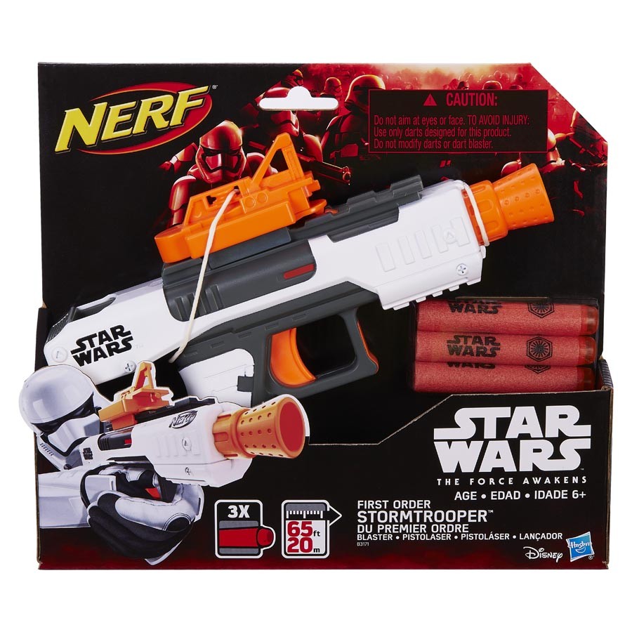 star wars first order stormtrooper nerf gun