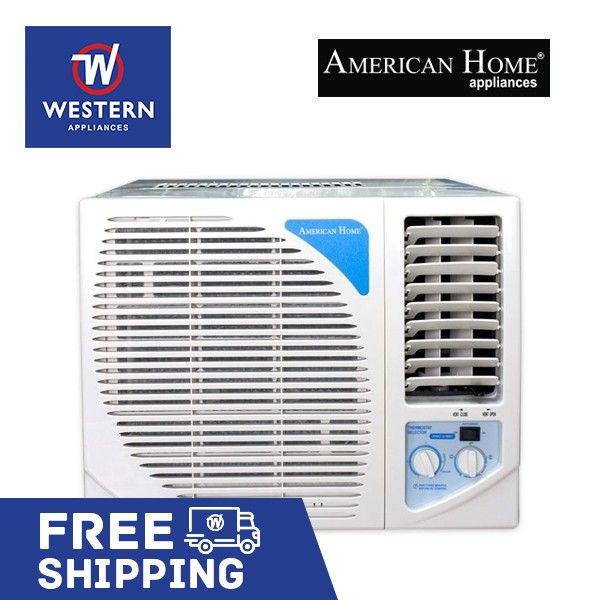 American Home Ahac92mnt 1 0hp Window Type Air Conditioner Shopee Philippines