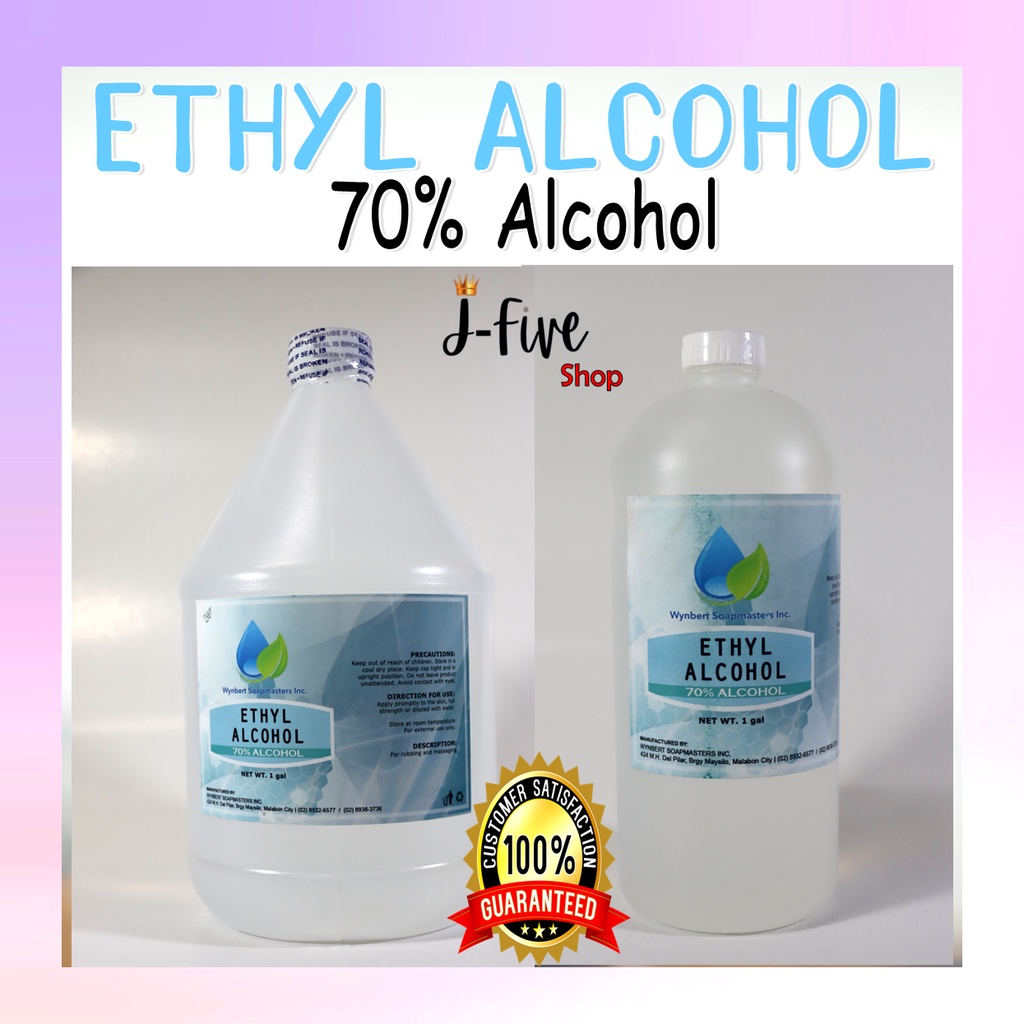 Ethyl Alcohol 70 Alcohol Shopee Philippines