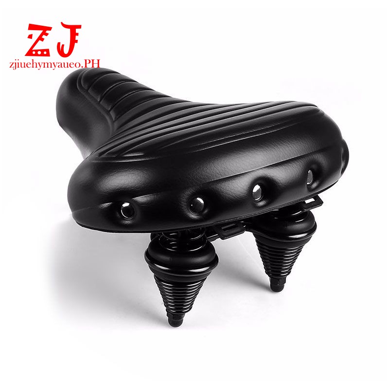 wide bicycle saddle