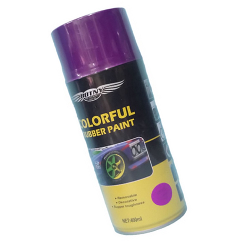 BOTNY RUBBER SPRAY PAINT NO. 1013 FLUORESCENT PURPLE ( 400ML PER CAN