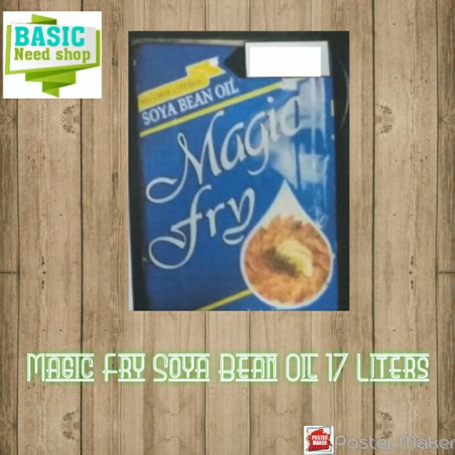 Magic Fry Soya Bean Oil 17 Liters delivering Metro Manila (PLS ASK FOR