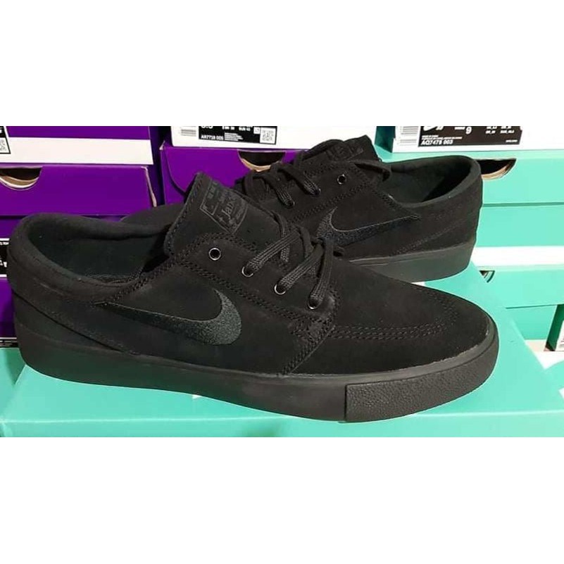 Nike SB Zoom Janoski RM Suede Triple Black | Shopee Philippines