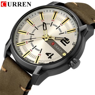 CURREN Men Watches Fashion Business Waterproof Watches Military Quartz Watch #1