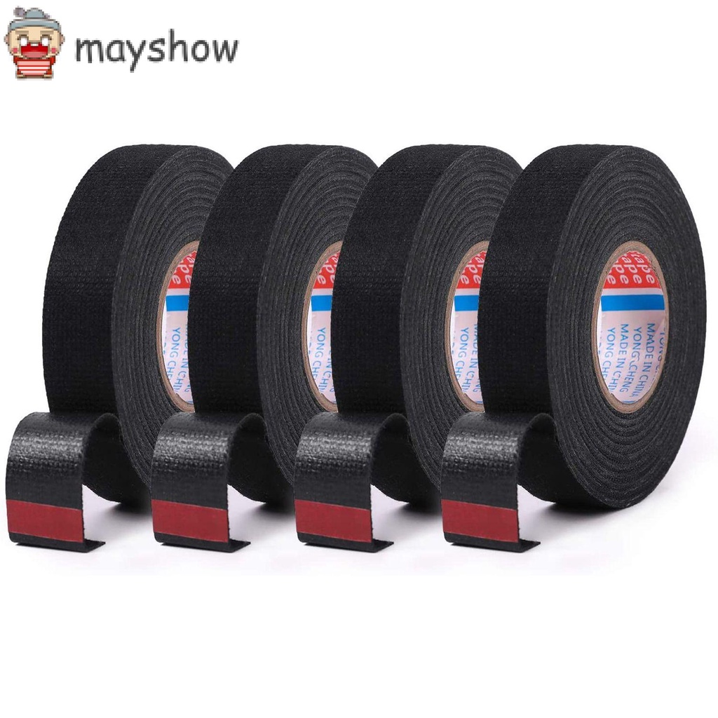 MAYSHOW 15M Electrical Wire Harness Tape Insulation Heatresistant