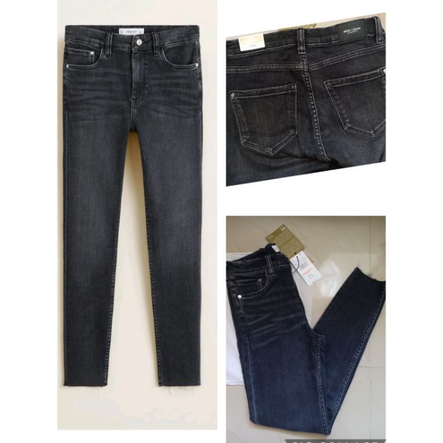 mango skinny cropped jeans