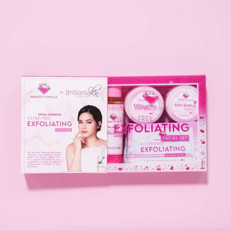 EXFOLIATING FACIAL SET (EXTRA STRENGTH) JILLIAN SET | Shopee Philippines