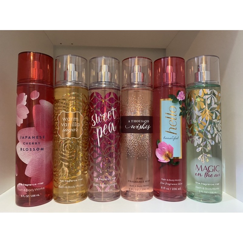 COD • BBW • Signature Collection • Fine Fragrance Mist 236ML | Shopee ...