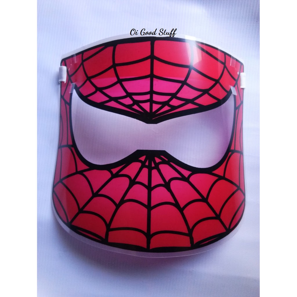 Oi Good Stuff Spiderman Face Shield (Adult) | Shopee Philippines