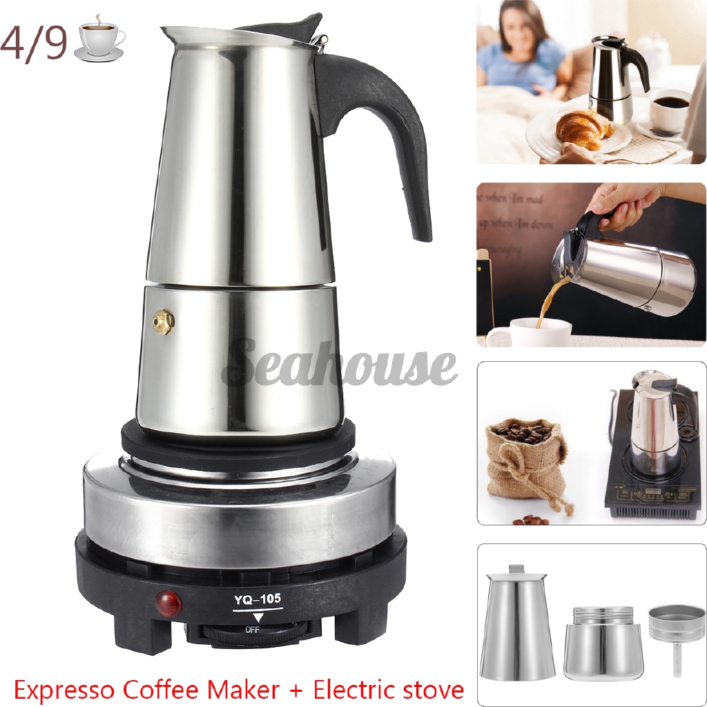 Espresso Moka Coffee Maker Pot 