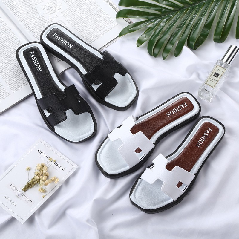 Korean Sandals For Women Fashion Summer Slipper Shopee Philippines