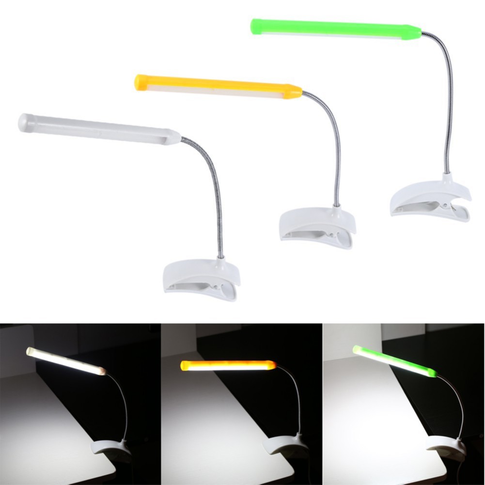 reading lamp with clamp
