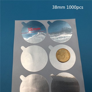 100 pcs Sticker aluminum foil seal accessories Leak prevention Seal sticker #9