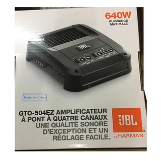 jbl gto 504ez