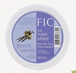 fruit ice cream no sugar added