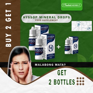 Buy 2 Get 1 Free of Hyss0p Mineral Eye Drops | 15ml  | Eyecare Protection | 100% Original |