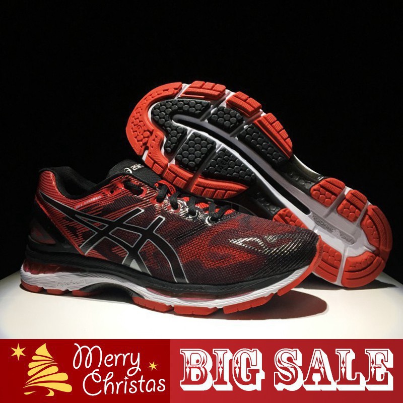 asics gel nimbus 19 kids red