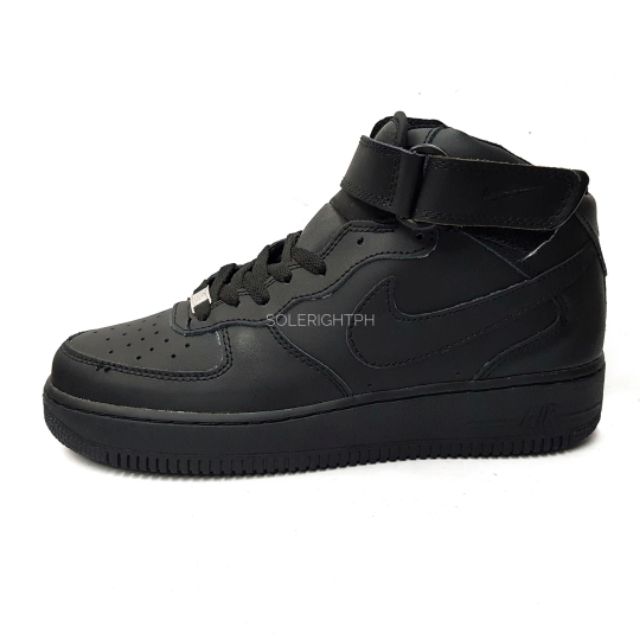 nike air force 1 womens high top black
