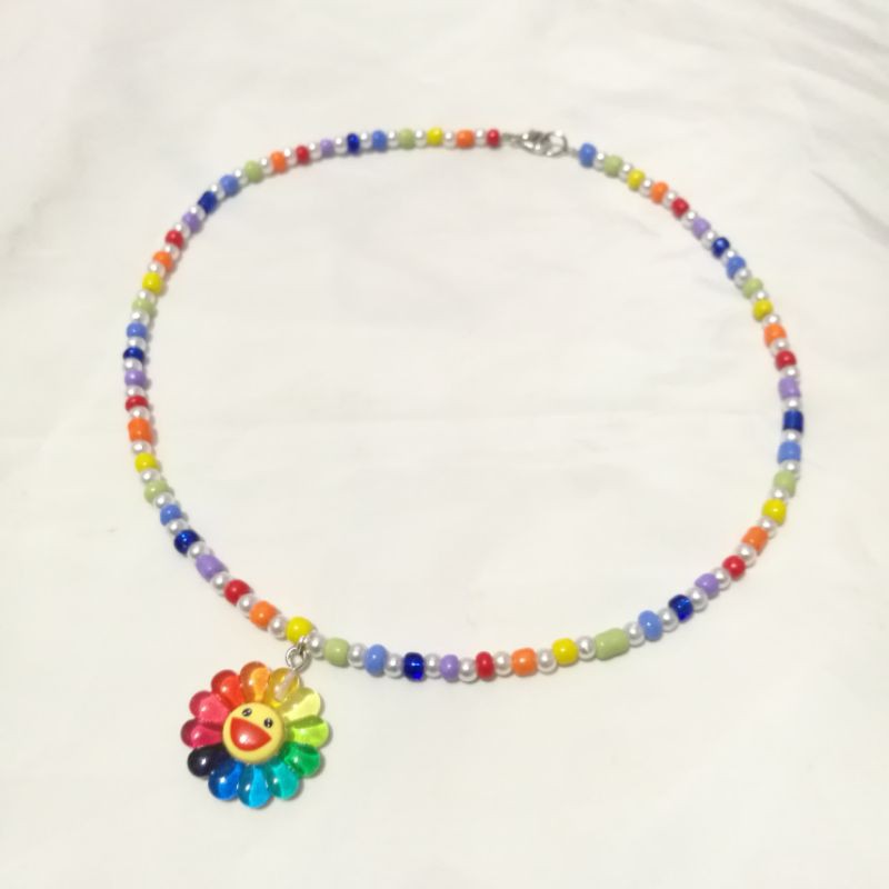 Takashi Murakami Flower Necklace Shopee Philippines