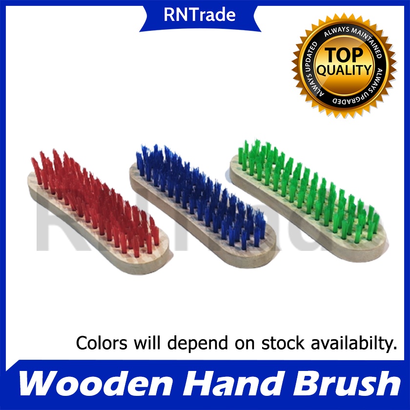 Multipurpose Wooden Hand Brush for Cleaning, Laundry, Scrubbing