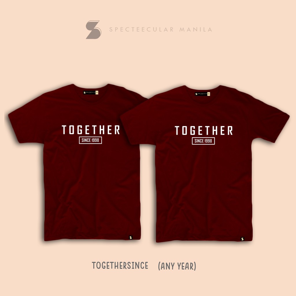 Sold Per Piece Together Since Couple Shirts 225 Each 450 Per Pair Any Year Available Shopee Philippines