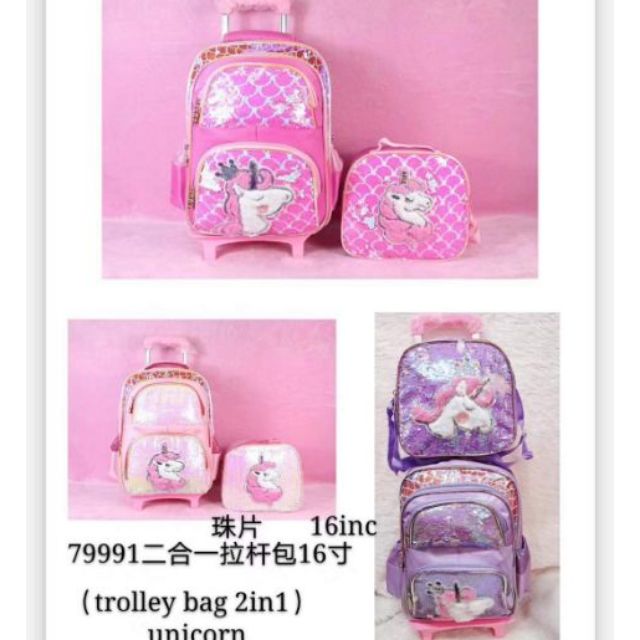 unicorn trolley school bag philippines